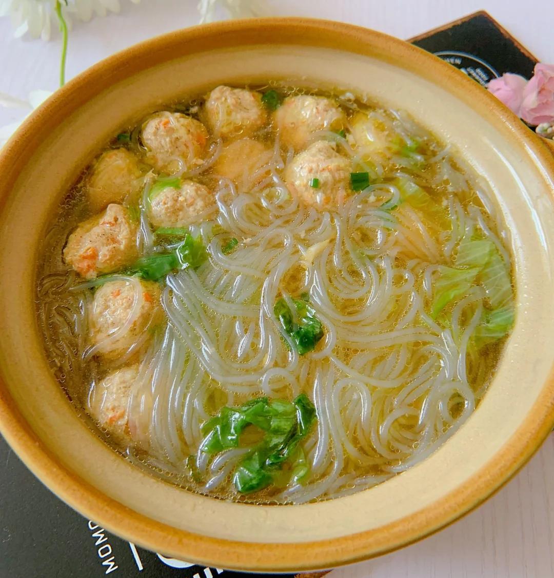 粉丝丸子汤